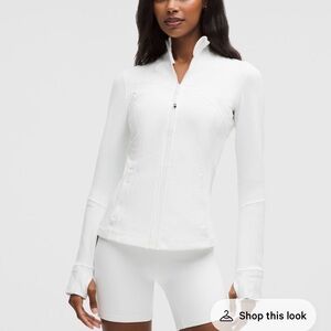 Lululemon Define Jacket Luon White